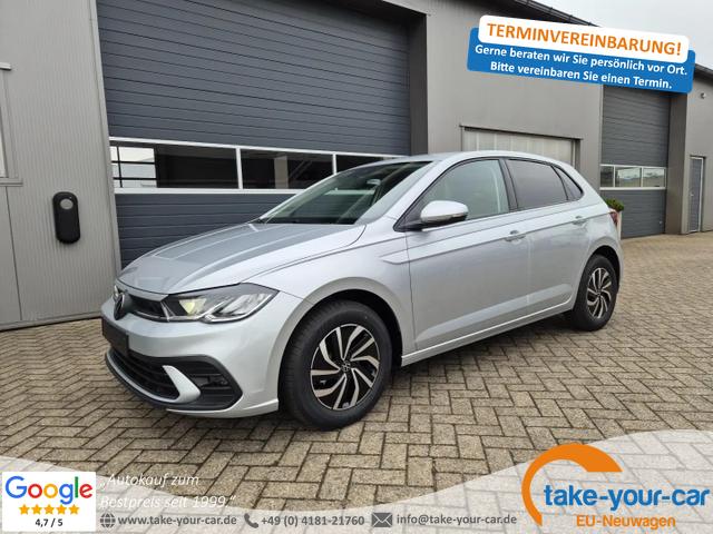 Volkswagen Polo - Life 1.0 TSI 95PS Rückf.Kamera Sitzheizung Digital Cockpit Klima PDC abgd.Scheiben Bluetooth Apple Car Play Android Auto 15-LM Vorlauffahrzeug