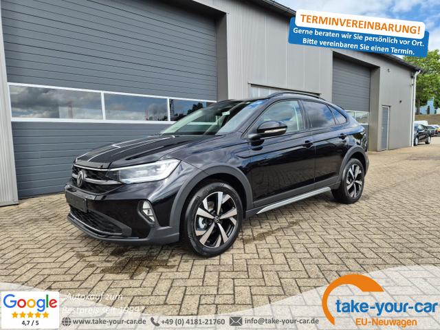 Volkswagen Taigo - 1.0 TSI 116PS DSG Life LED-Matrix-Scheinwerfer Klimaautomatik Sitzheizung PDC Rückf.Kamera 17-LM abged.Scheiben 2xKeyless DAB+ Bluetooth Touchscreen Apple CarPlay Android Auto Vorlauffahrzeug