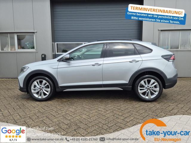 Volkswagen Taigo - 1.5 TSI 150PS DSG Life LED-Matrix-Scheinwerfer Klimaautomatik Sitzheizung PDC Rückf.Kamera 17-LM abged.Scheiben 2xKeyless DAB+ Bluetooth Touchscreen Apple CarPlay Android Auto Vorlauffahrzeug