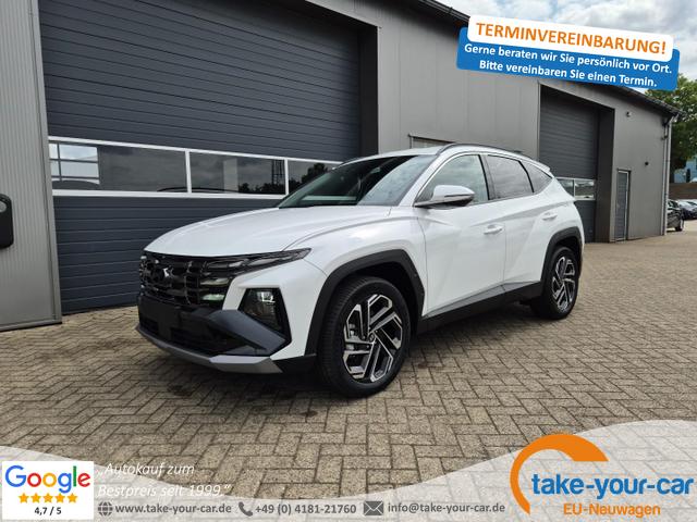 Hyundai TUCSON - Trend 1.6 T-GDI 252PS Automatik PHEV FACELIFT MY2025 Sitzheizung ACC Klimaautomatik Navi 12,3"-Touchscreen DAB+ wireless Apple CarPlay + Android Auto PDC v+h Rückf.Kamera 2xKeyless 19-LM Vorlauffahrzeug