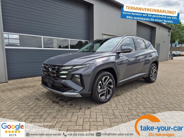 Hyundai TUCSON - Trend 1.6 T-GDI 252PS Automatik PHEV FACELIFT MY2025 Sitzheizung ACC Klimaautomatik Navi 12,3"-Touchscreen DAB+ wireless Apple CarPlay + Android Auto PDC v+h Rückf.Kamera 2xKeyless 19-LM Vorlauffahrzeug