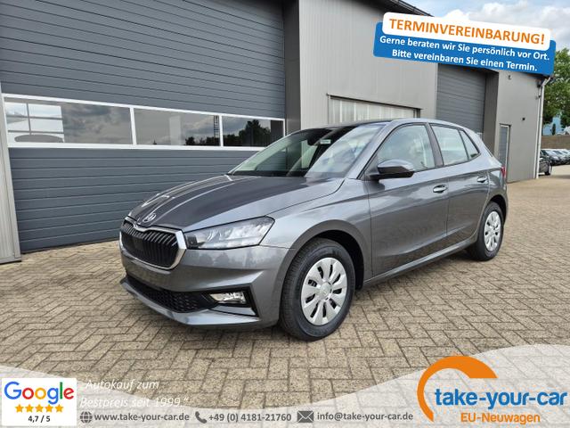 Skoda Fabia - 1.0 TSI 115PS Selection 5-türig Sitzheizung Parksensoren Multifunktionslenkrad Klima Skoda-Radio Bluetooth Touchscreen Tempomat Nebelsch. wireless Apple CarPlay + Android Auto Vorlauffahrzeug