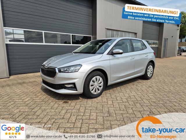Skoda Fabia - 1.0 TSI 115PS Selection 5-türig Sitzheizung Parksensoren Multifunktionslenkrad Klima Skoda-Radio Bluetooth Touchscreen Tempomat Nebelsch. wireless Apple CarPlay + Android Auto Vorlauffahrzeug