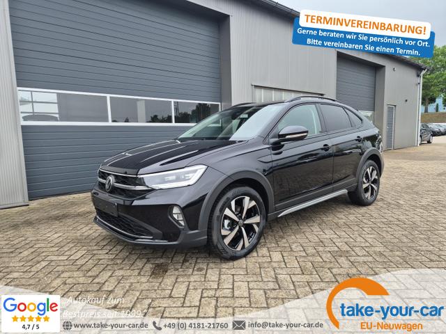 Volkswagen Taigo - 1.5 TSI 150PS DSG Life LED-Matrix-Scheinwerfer Klimaautomatik Sitzheizung PDC Rückf.Kamera 17-LM abged.Scheiben 2xKeyless DAB+ Bluetooth Touchscreen Apple CarPlay Android Auto Vorlauffahrzeug