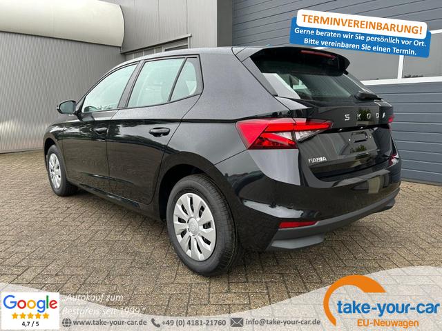Skoda Fabia - 1.0 TSI 95PS Selection 5-türig Rückf.Kamera Parksensoren Sitzheizung Multifunktionslenkrad Klima Skoda-Radio Bluetooth Touchscreen Tempomat Nebelsch. Apple CarPlay + Android Auto Vorlauffahrzeug