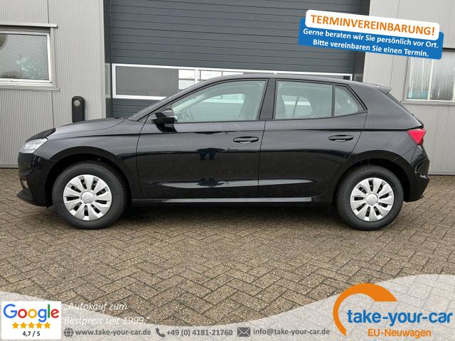 Skoda Fabia - 1.0 TSI 95PS Selection 5-türig Rückf.Kamera Parksensoren Sitzheizung Multifunktionslenkrad Klima Skoda-Radio Bluetooth Touchscreen Tempomat Nebelsch. Apple CarPlay + Android Auto Vorlauffahrzeug