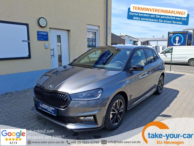 Skoda Fabia - Monte Carlo 5J. Garantie Klimaauto 16 Zoll LM Bi-LED Kamera Kessy Vorlauffahrzeug