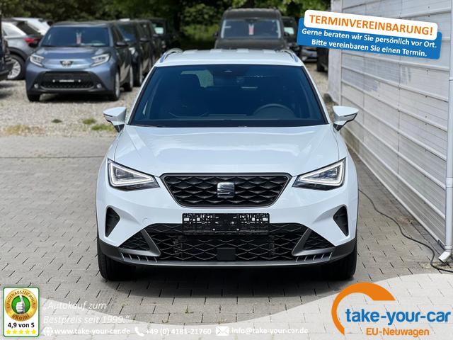 Seat Arona - FR Edition 1.5 TSI DSG AHK*NAVI*SHZ*ACC*Kamera*Klimaauto*Keyless*17" Vorlauffahrzeug