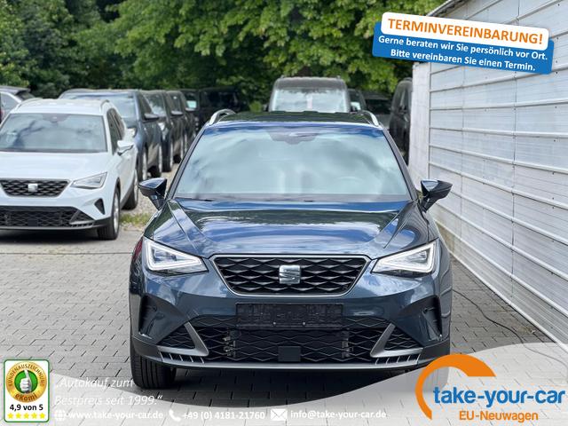 Seat Arona - FR Edition 1.5 TSI DSG AHK*NAVI*SHZ*ACC*Kamera*Klimaauto*Keyless*17" Vorlauffahrzeug