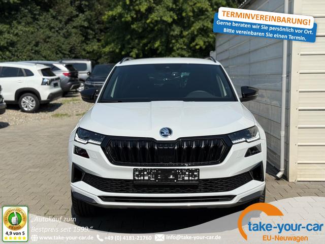 Skoda Karoq - Sportline 2.0 TSI DSG 4x4 *AHK*19Zoll Vorlauffahrzeug