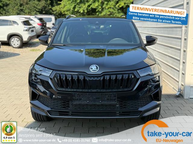 Skoda Karoq - Sportline 2.0 TSI DSG 4x4 *AHK*19Zoll Vorlauffahrzeug
