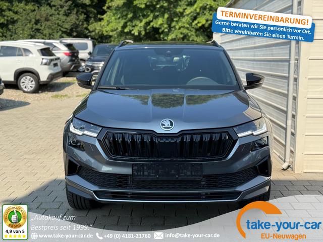 Skoda Karoq - Sportline 2.0 TSI DSG 4x4 *AHK*19Zoll Vorlauffahrzeug