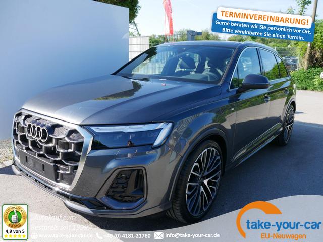 Audi Q7 - S line 50 TDI*4X4*AHK*LED*7-SITZE*22 ZOLL*PANO*KAMERA*LRH*NAVI*LUFTFEDERUNG* Vorlauffahrzeug