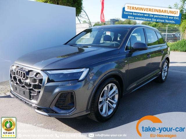 Audi Q7 - S line 45 TDI*4X4*AHK*LED*7-SITZE*20 ZOLL*PANO*KAMERA*NAVI*LUFTFEDRUNG Vorlauffahrzeug