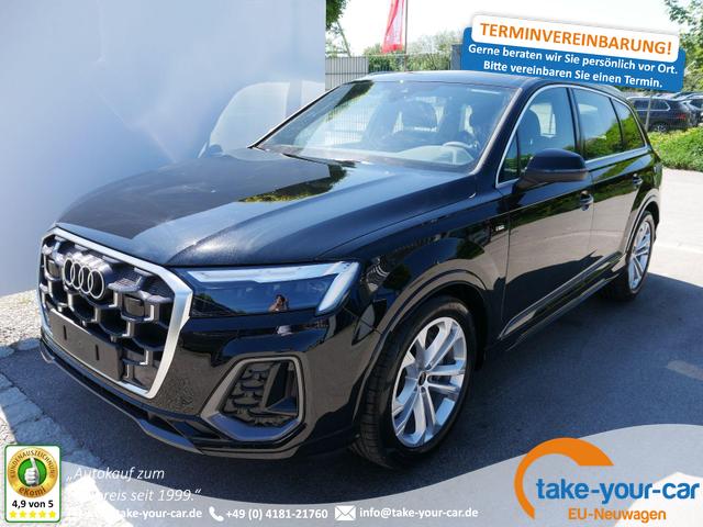 Audi Q7 - S line 45 TDI*4X4*AHK*LED*7-SITZE*20 ZOLL*PANO*KAMERA*NAVI*LUFTFEDRUNG Vorlauffahrzeug