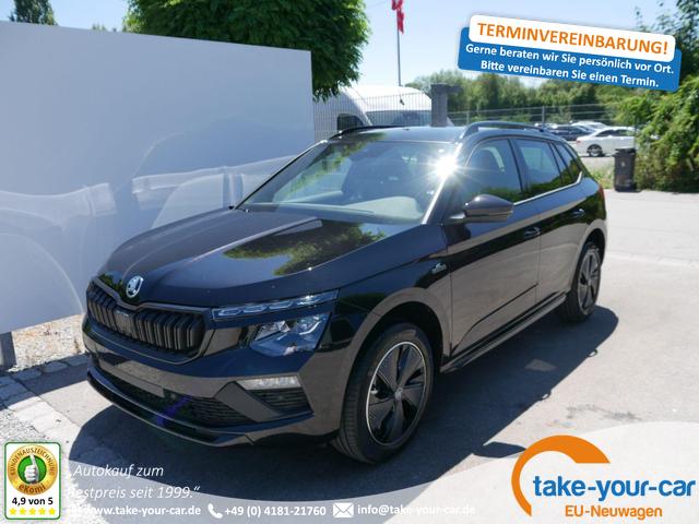 Skoda Kamiq - Monte Carlo 1.5 TSI DSG Carlo*LED*PDC-KAMERA*SHZ*PONORAMA*SMERTLINK*17 ZOLL Vorlauffahrzeug