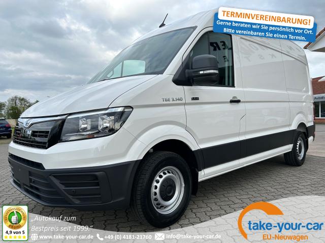 Volkswagen Crafter Kastenwagen - MAN TGE 3.140 2.0 TDI HD MR 4x4 L3H3 / Sperre Vorlauffahrzeug