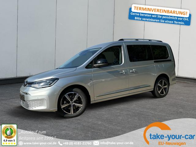 Volkswagen Caddy Maxi - Style NAVI+ACC+GJR+LED+PDC+KAMERA+AGR-SITZE Lagerfahrzeug