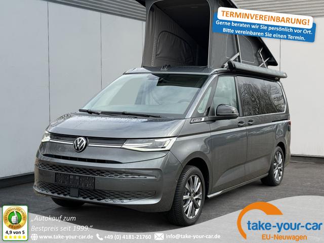 Volkswagen T7 California - Ocean AHK+MARKISE+GJR+NAVI+KAMERA+MATRIX-LED Lagerfahrzeug