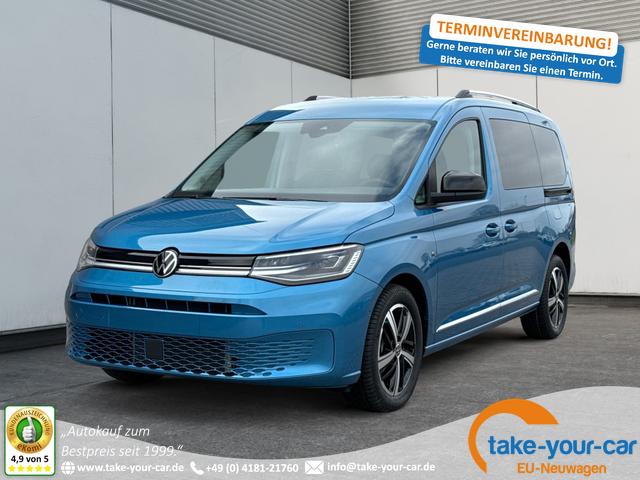 Volkswagen Caddy Maxi - Style NAVI+ACC+KAMERA+GJR+PDC+LANE ASSIST Lagerfahrzeug
