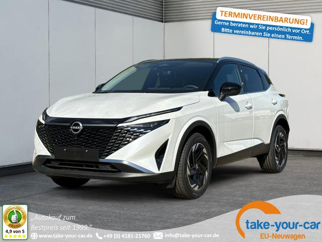 Nissan Qashqai - N-Connecta KAMERA+el.HECKKL+HUD+ACC+PDC+SHZ+LED Lagerfahrzeug