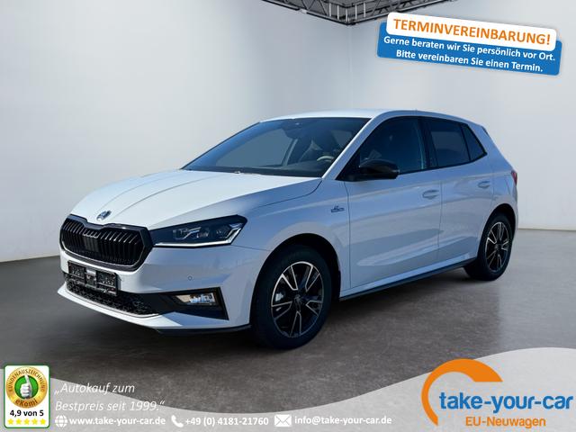 Skoda Fabia - Monte Carlo 1.5 TSI DSG 2Zonkli SHZ 2xPDC Kam FullLED Bolero Temp SmLi LMF Vorlauffahrzeug
