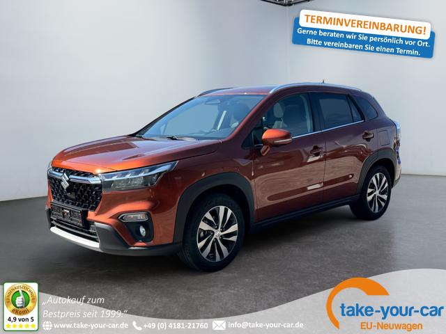 Suzuki S-Cross - Comfort+ 4WD 2Zoklim Navi 360° PDC LED SHZ NSW Priv ACC Spur Totw LMF Vorlauffahrzeug
