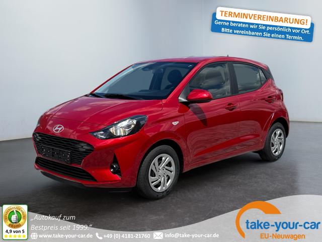 Hyundai i10 - Comfort 1,2 Klima MJ25 NAV CarPlay Spha BT Kam PDC Vorlauffahrzeug