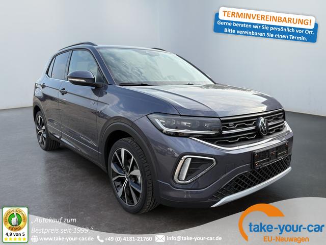 Volkswagen T-Cross - 1,0 TSI DSG R-Line IQ Matrix ACC 2Zokl PDC Kam 18Z Vorlauffahrzeug