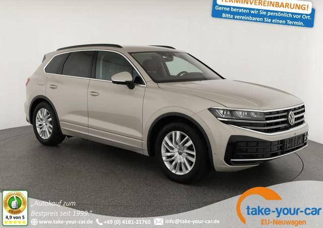 Volkswagen Touareg - 3.0 TDI 210 kW 4Motion Elegance V6 Elegance, Luft, Leder, AHK, easyOpen, 19-Zoll Vorlauffahrzeug