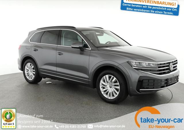 Volkswagen Touareg - 3.0 TDI 210 kW 4Motion Elegance V6 Elegance, Luft, Leder, AHK, easyOpen, 19-Zoll Vorlauffahrzeug