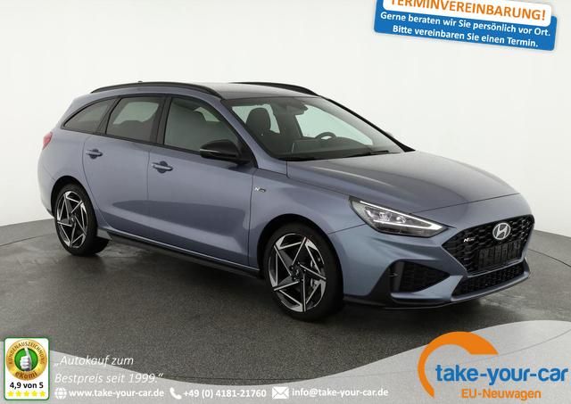 Hyundai i30 Kombi - N Line 1.5 T-GDI DCT Line, Side, LED, Navi, Kamera Vorlauffahrzeug