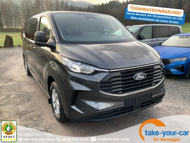 Ford Transit Custom - 320 L2 AWD Trend Kombi 2.0 Allrad H1 Trend, 8-Sitzer, AHK, Navi, Heckflügeltüren Vorlauffahrzeug