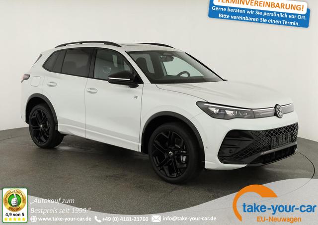 Volkswagen Tiguan - 1.5 TSI eHybrid 200 kW R-Line Black, Pano, 20-Zoll, AHK, AreaView, 5-J Garantie Vorlauffahrzeug