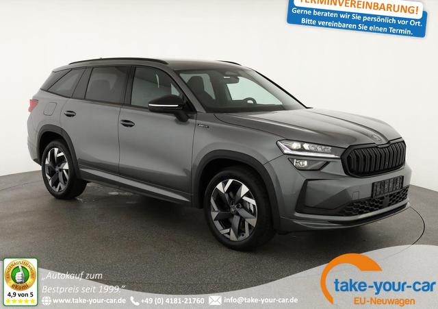 Skoda Kodiaq - 1.5 TSI iV 150kW Sportline Sportline, AHK, Matrix, Navi, Kamera, sofort Vorlauffahrzeug