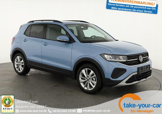 Volkswagen T-Cross - 1.0 TSI 85 kW Life DSG Life, AHK, Ready2, Kamera, 17-Zoll, Winterpaket, Climatronic Vorlauffahrzeug