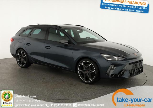 Cupra Leon Sportstourer - 2.0 TSI 245 kW 4Drive VZ ST DSG 4Drive, AHK, Pano, el. Klappe, Navi Vorlauffahrzeug