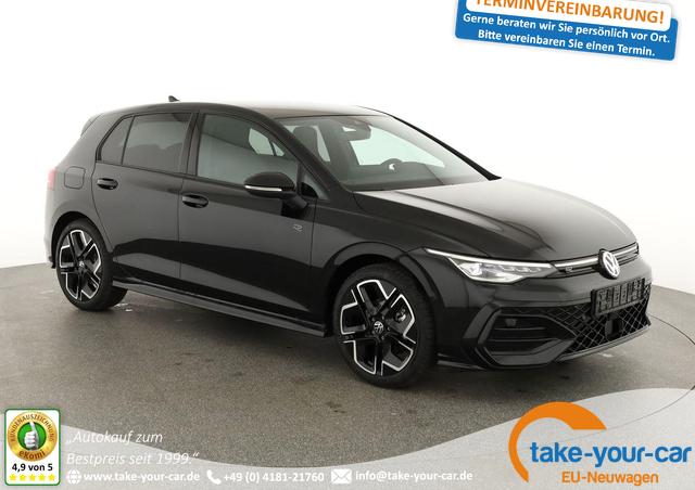Volkswagen Golf - 1.5 TSI 110 kW R-Line VIII Black, Navi, 18-Zoll, Kamera, LED-Plus, 3-J Garantie Vorlauffahrzeug