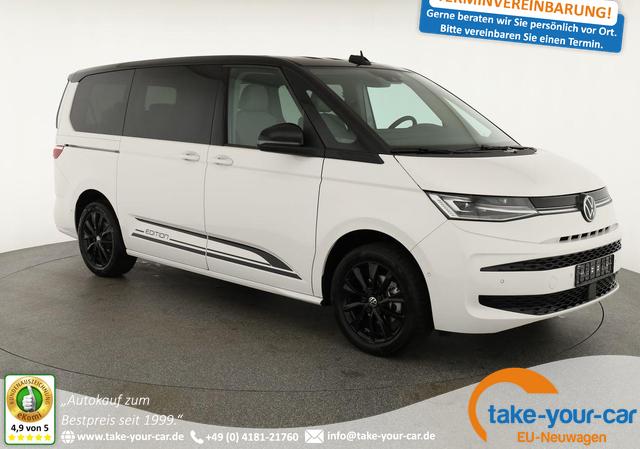 Volkswagen T7 Multivan - Edition lang TDI DSG lang, 7-Sitzer, IQ.Light, AHK, Navi Vorlauffahrzeug