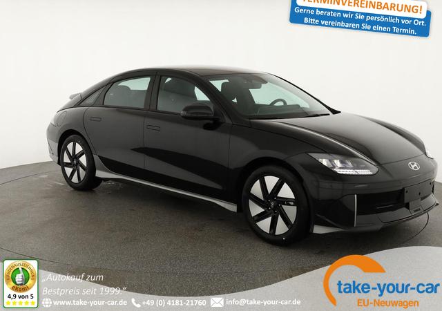 Hyundai IONIQ 6 - 77,4 kWh Base Long Range, Navi, Kamera, Winterpaket, Wärmepumpe Vorlauffahrzeug