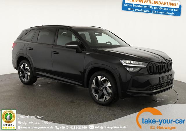 Skoda Kodiaq - 1.5 TSI mHEV 110kW Sportline DSG Sportline, 7-Sitzer, Pano, AHK, Navi, Matrix Vorlauffahrzeug