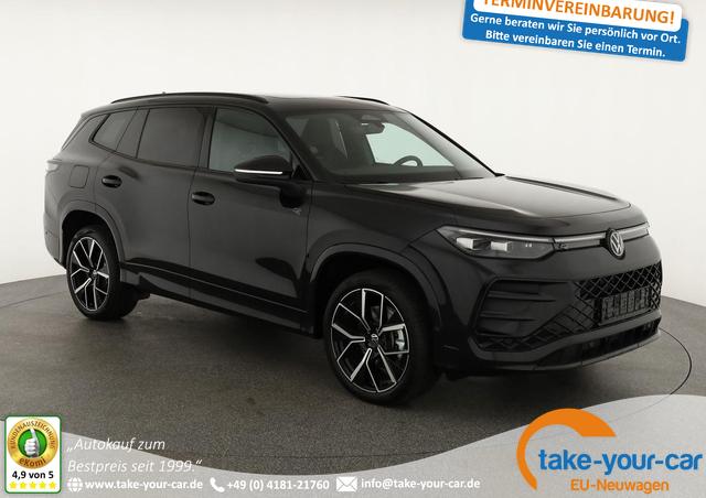 Volkswagen Tayron - 2.0 TDI 142 kW 4Motion R-Line DSG 4M Black, 7-Sitzer, 20-Zoll, AHK, Pano, sofort Vorlauffahrzeug