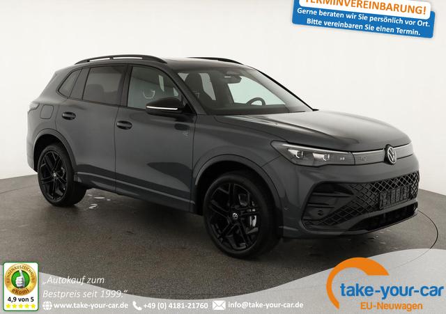 Volkswagen Tiguan - 1.5 TSI eHybrid 200 kW R-Line Black, Pano, 20-Zoll, AHK, AreaView, 5-J Garantie Vorlauffahrzeug