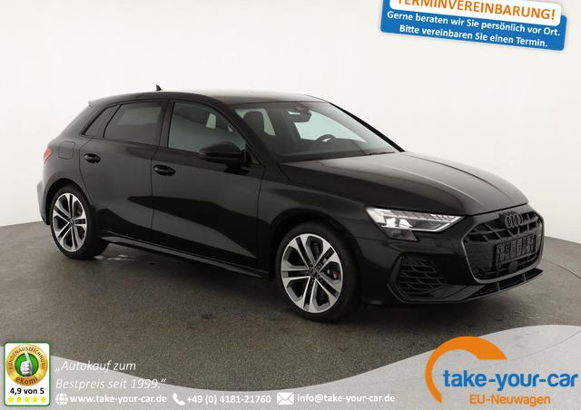 Audi S3 - 2.0 TFSI quattro Sportback quattro, Matrix, Optik schwarz, Kamera, el. Klappe, 4-J Garantie Vorlauffahrzeug