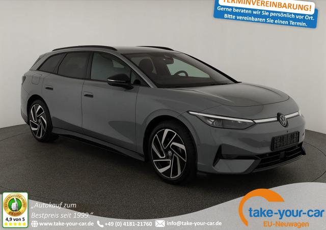 Volkswagen ID.7 Kombi - Pro 210 kW Tourer Pro, 20-Zoll, Harman, HuD, IQ.Light, AreaView, easyOpen, NaviPro Max Vorlauffahrzeug