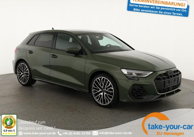 Audi S3 - 2.0 TFSI quattro Sportback quattro, 19-Zoll, Matrix, Optik schwarz, Kamera, el. Klappe, 4-J Garantie Vorlauffahrzeug