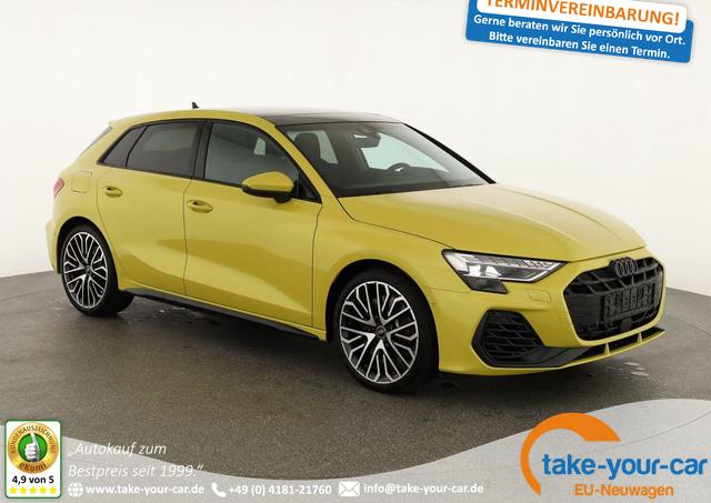 Audi S3 - 2.0 TFSI quattro Sportback quattro, Pano, 19-Zoll, Matrix, Optik schwarz, Kamera, el. Klappe, 4-J Garantie Vorlauffahrzeug