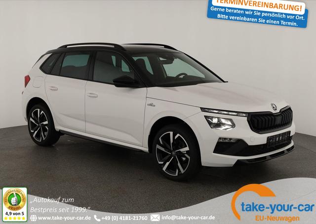 Skoda Kamiq - Monte Carlo 1.0 TSI Carlo, Matrix, 18-Zoll, FS-heizbar, Ladeboden Vorlauffahrzeug