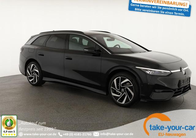 Volkswagen ID.7 Kombi - Pro 210 kW Tourer Pro, 20-Zoll, AHK, Harman, HuD, IQ.Light, AreaView, easyOpen, NaviPro Max Vorlauffahrzeug