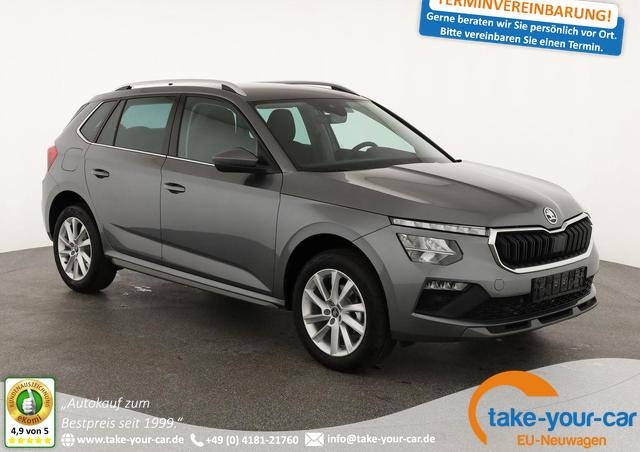 Skoda Kamiq - Selection 1.5 TSI DSG 130 Jahre, AHK, el. Klappe, Side, 17-Zoll, Winter Vorlauffahrzeug